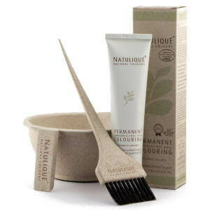 NATULIQUE Organic Hair Products with Bowl and Brush