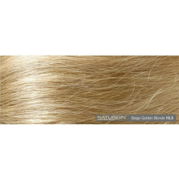 Naturigin Permanent Hair Colour Beige Golden Blonde 10.3 Color on Hair