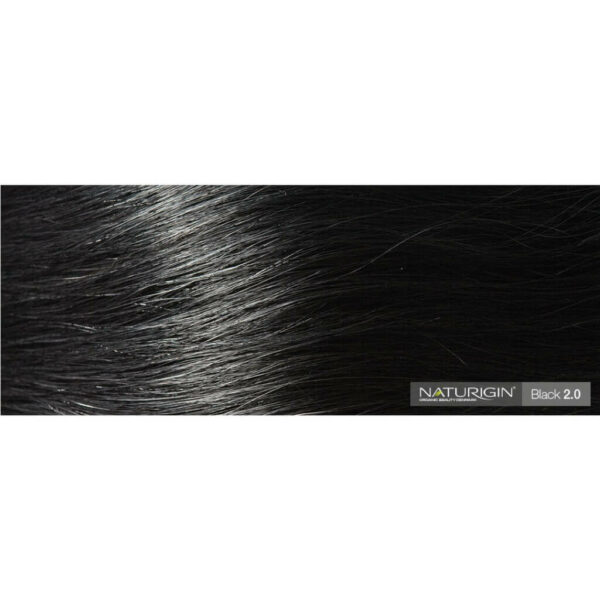 Naturigin Permanent Hair Colour Black 2.0 Color on Hair