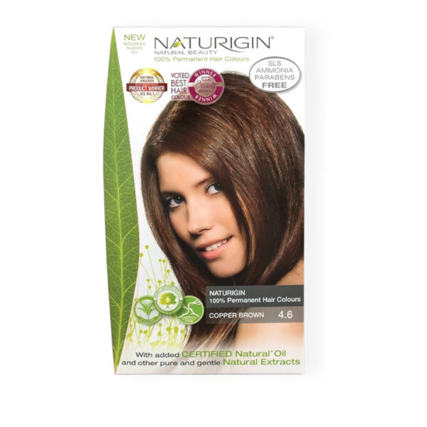 Naturigin Permanent Hair Colour Copper Brown 4.6