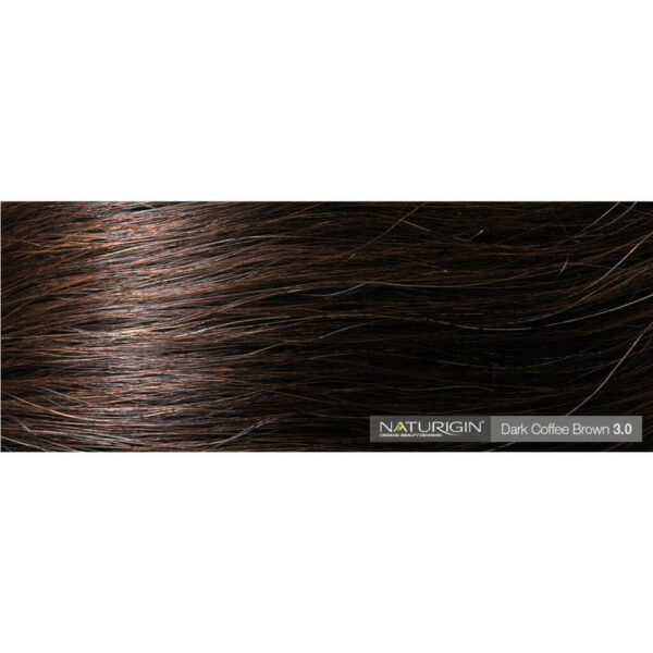 Naturigin Permanent Hair Colour Dark Coffee Brown 3.0 Color on Hair
