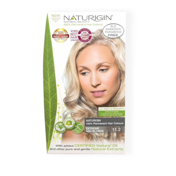 Naturigin Permanent Hair Colour Extreme Ash Blonde 11.2