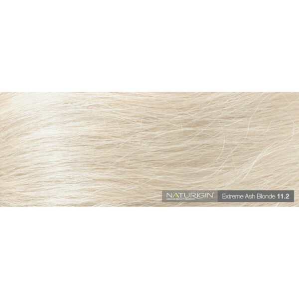 Naturigin Permanent Hair Colour Extreme Ash Blonde 11.2 Color on Hair