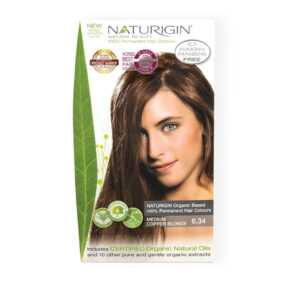 Naturigin Permanent Hair Colour Medium Copper Blonde 6.34