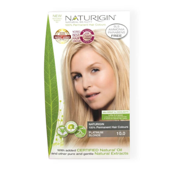 Naturigin Permanent Hair Colour Platinum Blonde 10.0