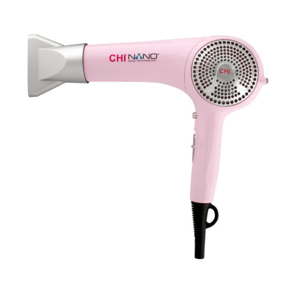 CHI Nano Hair Dryer - Pink with Attachment