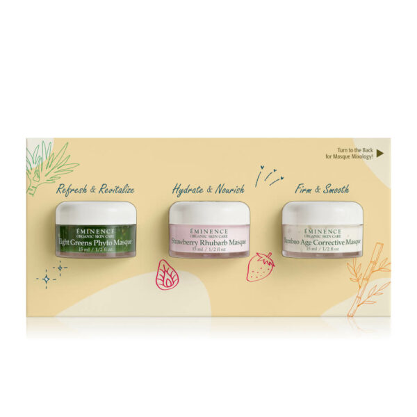 Eminence Organics Mix & Masque Trio Gift Set with Products